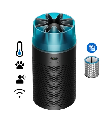 Dyson HushJet™ Purifier Compact 噴射氣流空氣清淨機HJ10冰川藍