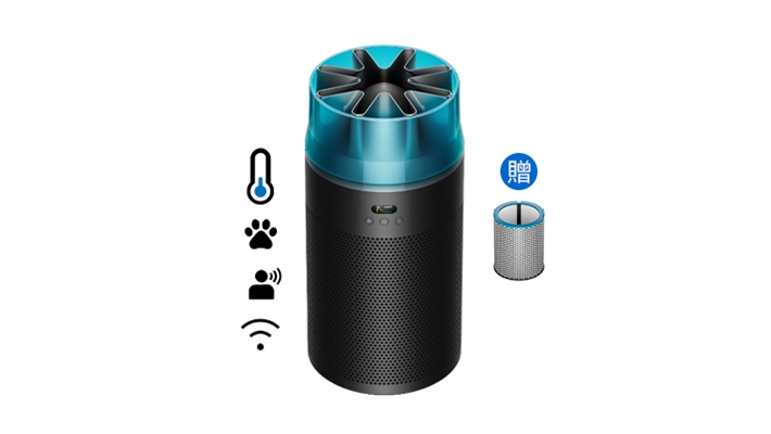 Dyson HushJet™ Purifier Compact 噴射氣流空氣清淨機HJ10冰川藍