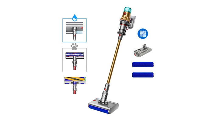 Dyson V12s Detect Slim Submarine™ Complete 乾濕全能洗地吸塵器