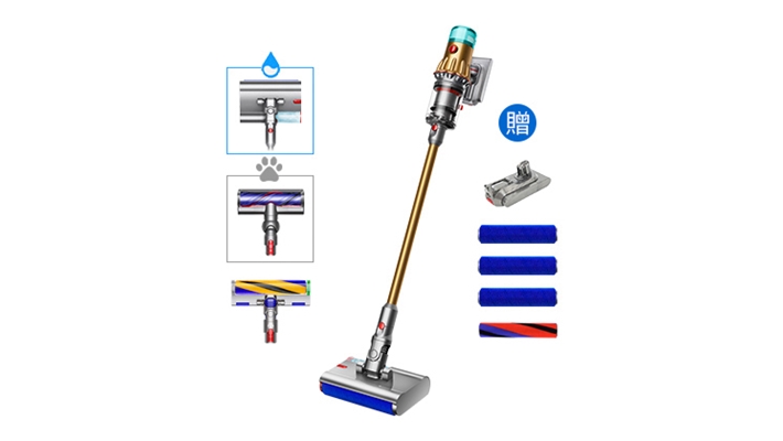 Dyson V12s Detect Slim Submarine™ Complete 乾濕全能洗地吸塵器