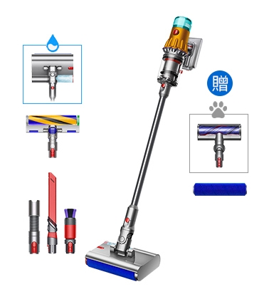 Dyson V12s Detect Slim Submarine™ 乾濕全能洗地吸塵器| Dyson